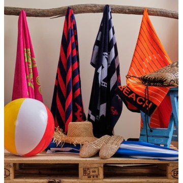 Πετσέτα Θαλάσσης Βελούρ...